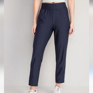 Old Navy PowerSoft GO-DRY Navy Blue Athletic Pants Size M Pockets